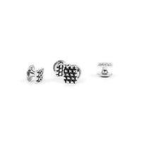 Metal Cufflink & 4 Stud Set CSS2504 - Bundle Bus