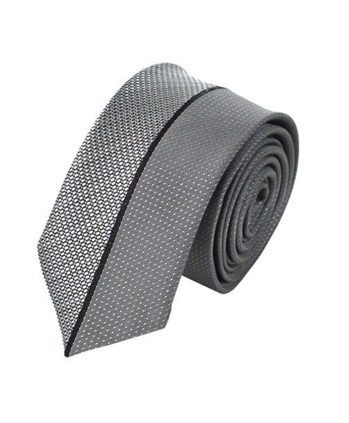 Microfiber Poly Woven Panel Tie SLIM 2.25" MPWS5050 - Bundle Bus