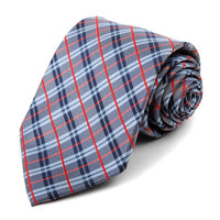 Microfiber Poly Woven Plaid Tie - MPW5941 - Bundle Bus