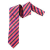 Microfiber Poly Woven Striped Tie - MPW5922 - Bundle Bus