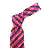 Microfiber Poly Woven Striped Tie - MPW5922 - Bundle Bus