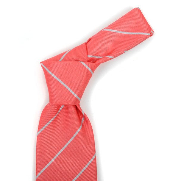 Microfiber Poly Woven Striped Tie - MPW5931 - Bundle Bus