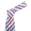 Microfiber Poly Woven Striped Tie - MPW5932 - Bundle Bus