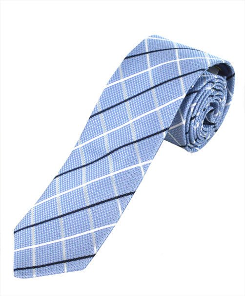 Microfiber Poly Woven Tie SLIM 2.75" MPWS5236 - Bundle Bus