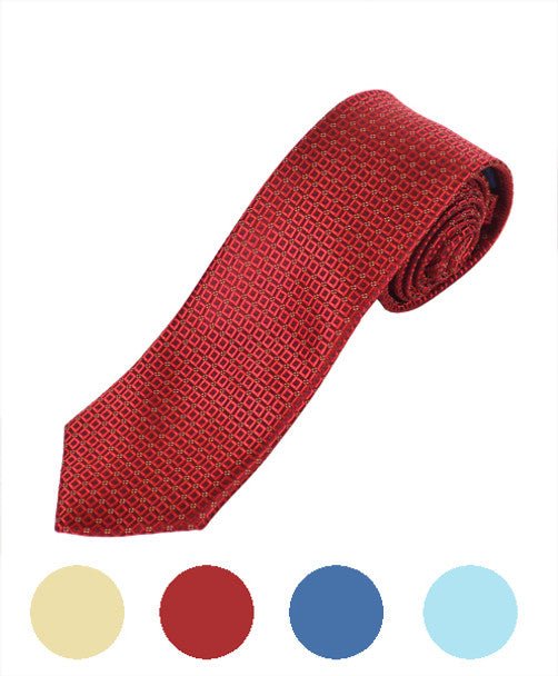 Microfiber Poly Woven Tie SLIM 2.75" MPWS5239 - Bundle Bus