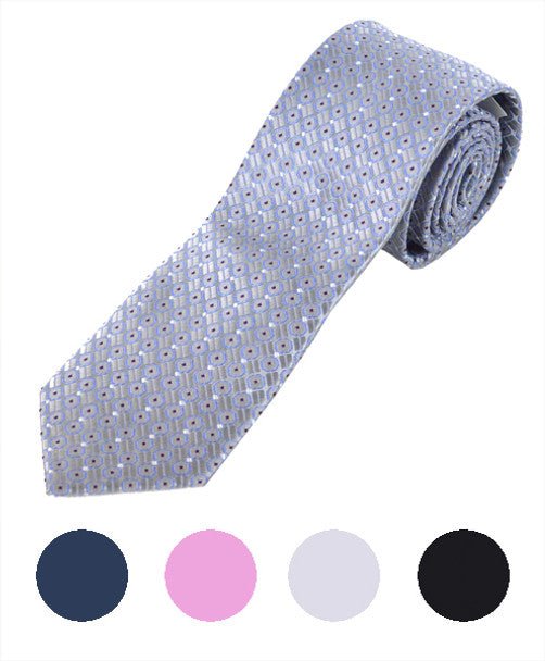 Microfiber Poly Woven Tie SLIM 2.75" MPWS5241 - Bundle Bus