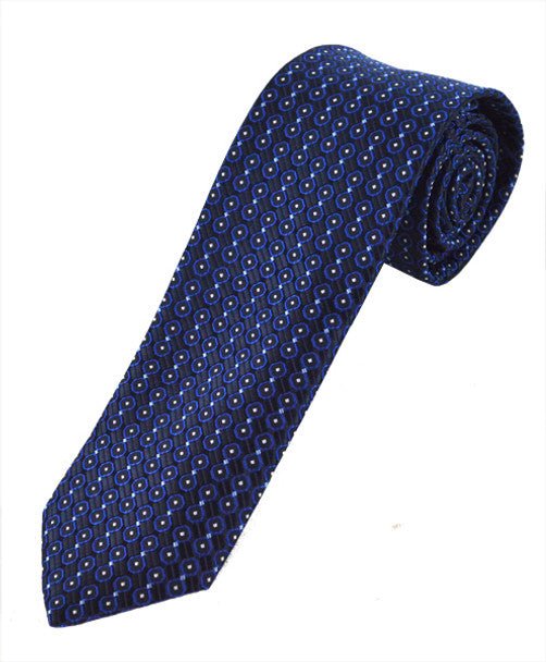 Microfiber Poly Woven Tie SLIM 2.75" MPWS5241 - Bundle Bus