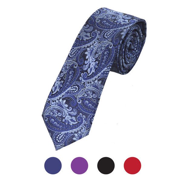 Microfiber Poly Woven Tie SLIM 2.75" MPWS5300 - Bundle Bus