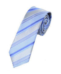 Microfiber Poly Woven Tie SLIM 2.75" MPWS5308 - Bundle Bus