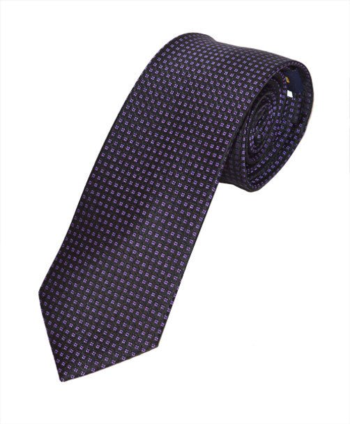 Microfiber Poly Woven Tie SLIM 2.75" MPWS5319 - Bundle Bus