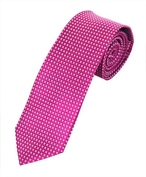 Microfiber Poly Woven Tie SLIM 2.75" MPWS5319 - Bundle Bus