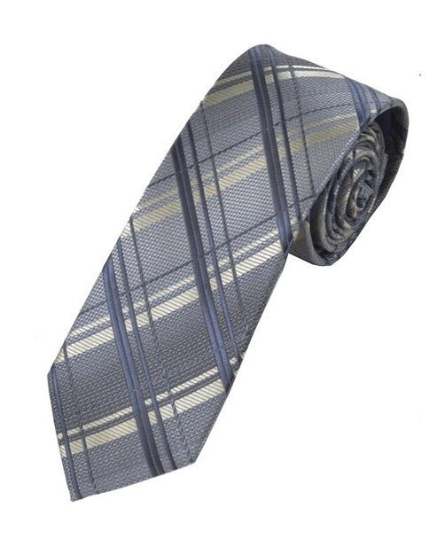 Microfiber Poly Woven Tie SLIM 2.75" MPWS5321 - Bundle Bus