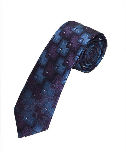 Microfiber Poly Woven Tie SLIM 2.75"MPWS5325 - Bundle Bus