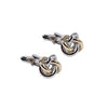 Mixed Metal Knot Cufflinks-CL1801 - Bundle Bus