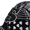 $ Money Black & White Flex-Fit 3D Embroidered Baseball Cap, Hat EBC10310 - Bundle Bus