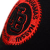 Nassau Bahamas Red & Black 3D Embroidered Baseball Cap, Hat EBC10295 - Bundle Bus