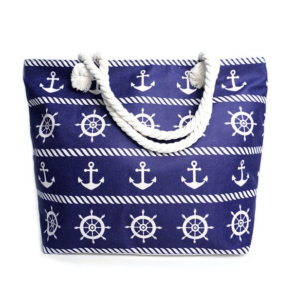 Nautical Summer Ladies Tote Bag -LTBG1236 - Bundle Bus