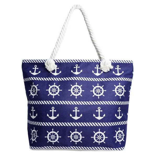 Nautical Summer Ladies Tote Bag -LTBG1236 - Bundle Bus