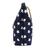 Navy Stars Ladies Tote Bag - LTBG1225-NV - Bundle Bus