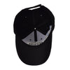 New York Black 3D Embroidered Baseball Cap, Hat EBC10285 - Bundle Bus