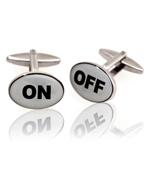 On/off Novelty Cufflink NCL3516 - Bundle Bus