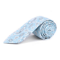 Paisley Cotton Slim Tie 2.5" - NVC-PAISLEY - Bundle Bus