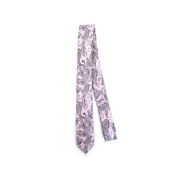 Paisley Microfiber Poly Woven 2.25" Slim Tie - MPWS5919 - Bundle Bus