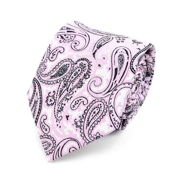 Paisley Microfiber Poly Woven Tie - MPW5919 - Bundle Bus