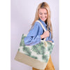 Palm Tree Leaves Summer Ladies Tote Bag - LTBG1221 - Bundle Bus