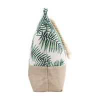 Palm Tree Leaves Summer Ladies Tote Bag - LTBG1221 - Bundle Bus