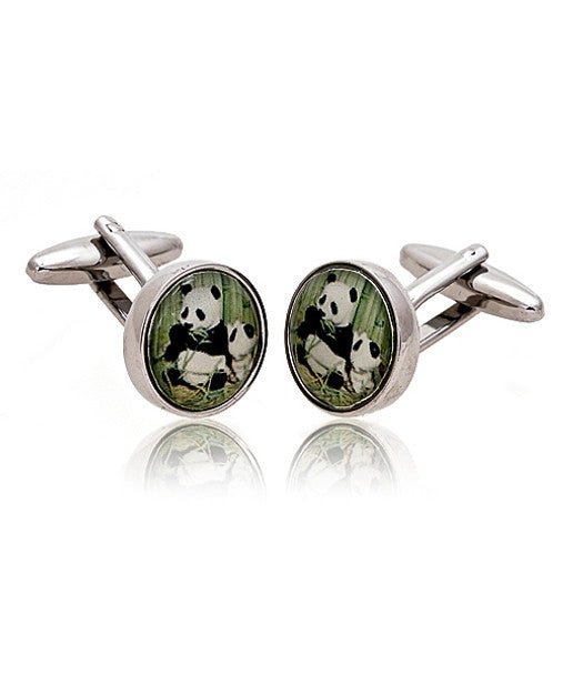 Pandas Novelty Cufflink NCL1709 - Bundle Bus