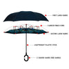 Peacock Double Layer Inverted Umbrella - UM18068 - Bundle Bus