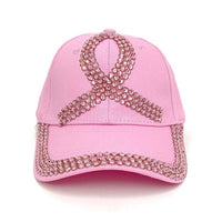 Pink Bling Studs Cap "Breast Cancer Hope" CP9598 - Bundle Bus