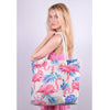 Pink Flamingo Summer Ladies Tote Bag -LTBG1235 - Bundle Bus