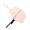 Pink Gingham Auto Open Compact Umbrella -UM3213-PK - Bundle Bus