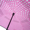 Pink Polka Dot Double Layer Inverted Umbrella - UM18063 - Bundle Bus