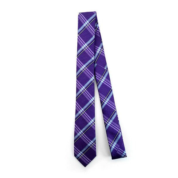 Plaid Microfiber Poly Woven 2.25" Slim Tie - MPWS5906 - Bundle Bus