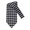 Plaid Pattern Microfiber Poly Woven Ascot With Hooks - PPA1712 - Bundle Bus