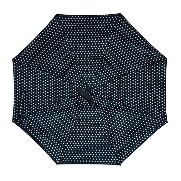 Polka Dot Double Layer Inverted Umbrella - UM5022 - Bundle Bus