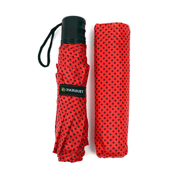 Polka-Dot Telescopic Hand Open Umbrella UM3115 - Bundle Bus