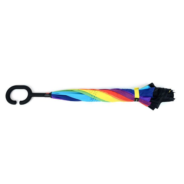 Rainbow Double Layer Inverted Umbrella - IUM18059 - Bundle Bus