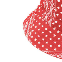 Red Paisley Bucket Hat - NBKHT1000-RRDPA - Bundle Bus