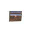 RFID Hunter Leather Men’s Slim Card Case 8019 - Bundle Bus