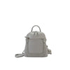 Rivet and Burr Small Leather Detail Backpack with Top Handle #10221 - Bundle Bus