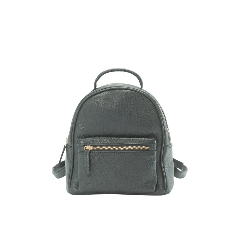 Rivet and Burr Small Leather Minimalist Backpack RB140 - Bundle Bus