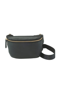 Rivet and Burr Square Chest Bag/Fanny Pack with Nylon Strap RB135 - Bundle Bus