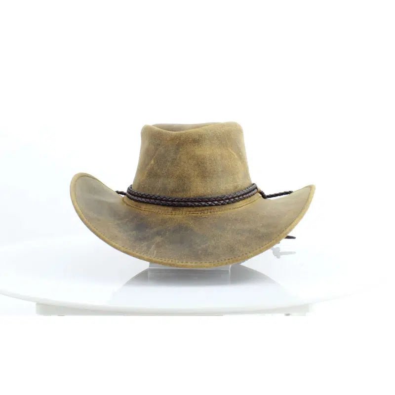 Shapeable Cowboy Hat with Braided Hat Band HT 128 - Bundle Bus