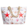 Shells & Starfish Rhinestones Ladies Tote Bag - LTBG1212 - Bundle Bus