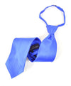 Silk Solid Zipper Tie SSZ1301 - Bundle Bus