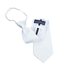 Silk Solid Zipper Tie SSZ1301 - Bundle Bus